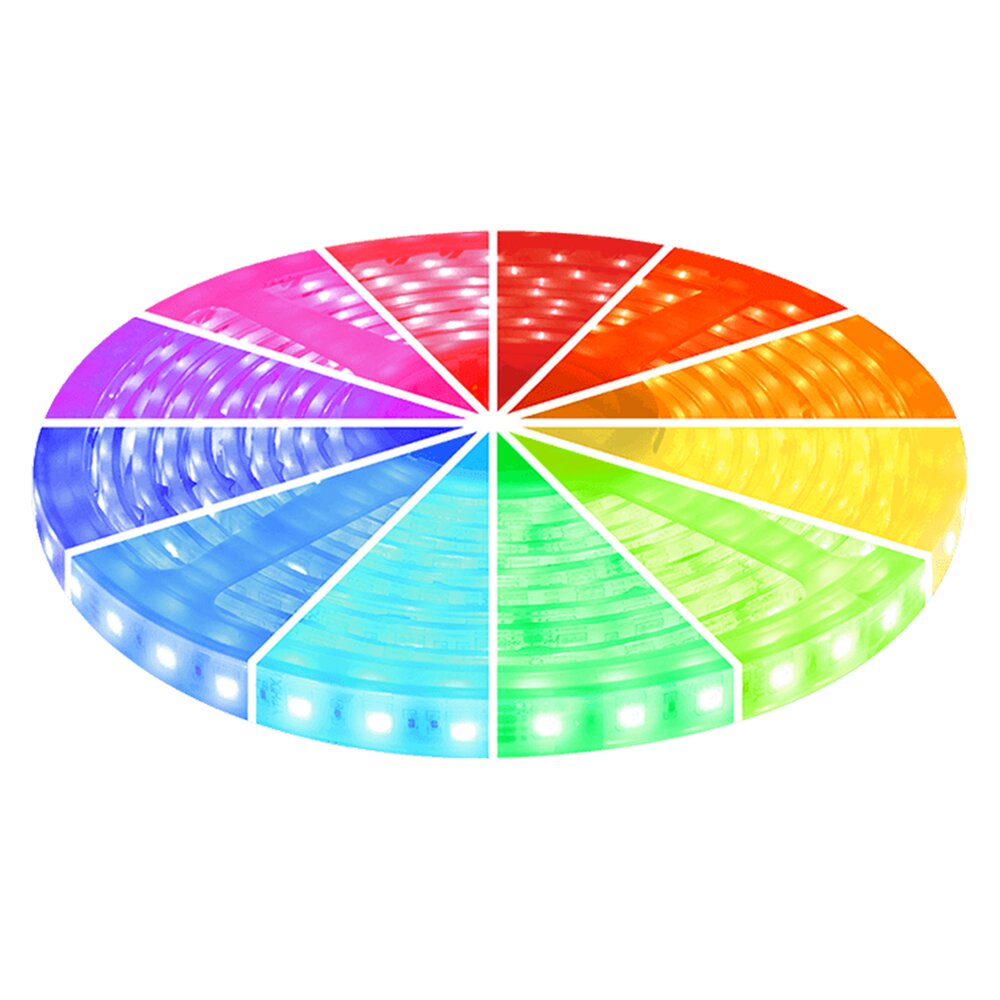 LED strip 5m 24V RGB IP68 300 SMD 5050 LEDs