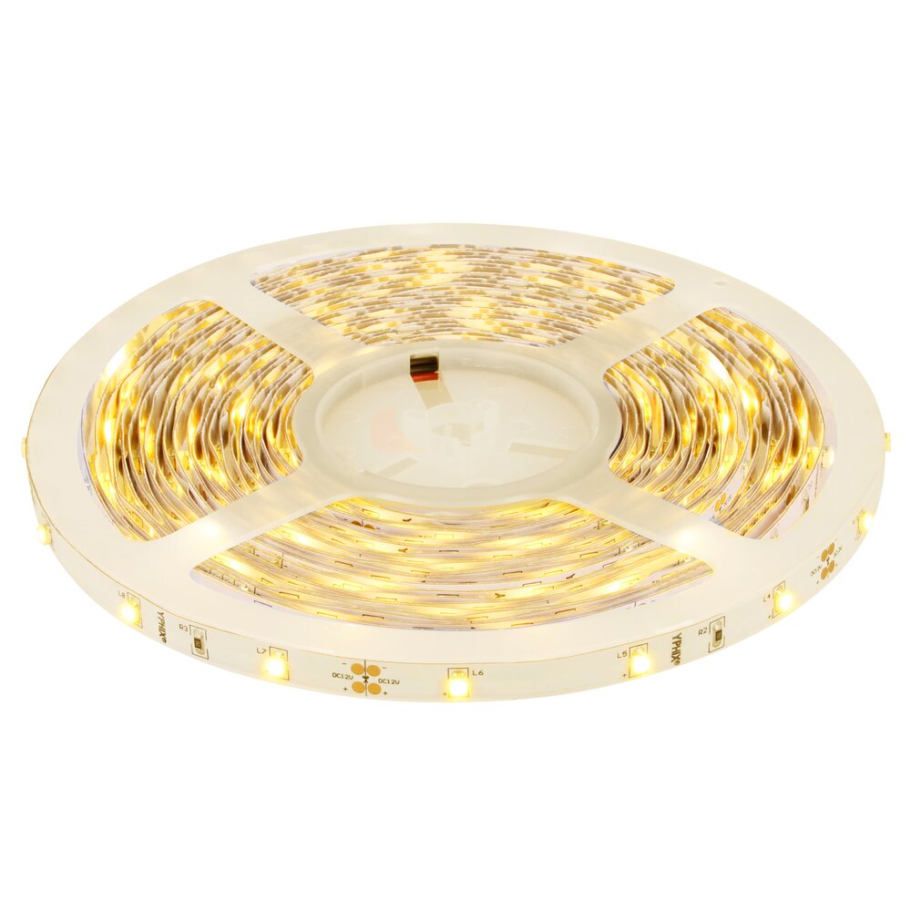LED strip 5m 12V 3000K IP20 150 SMD 3528 LEDs