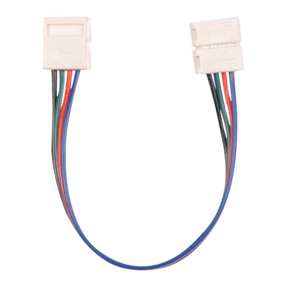 LED Strip Connector Strip-to-Strip 12V and 24V RGB 5050 SMD IP20 with 50cm Wire