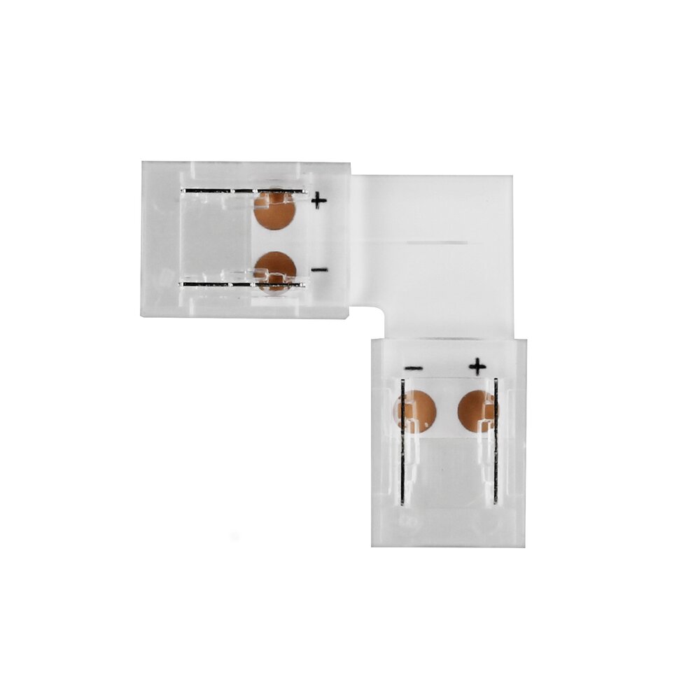 LED strip connector 90° strip-to-strip 24V COB IP20