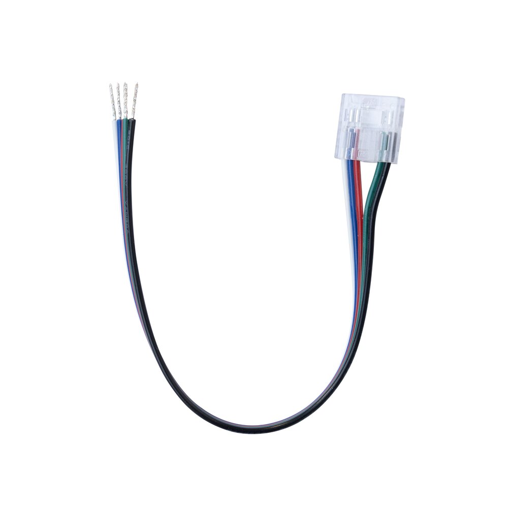 LED strip connector strip-to-wire 24V RGBW COB IP20