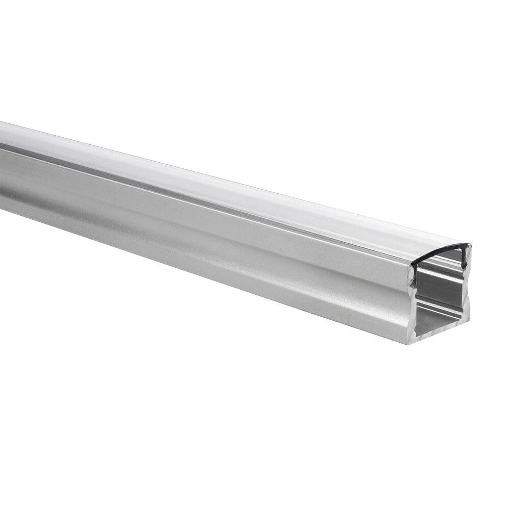 LED strip profile Potenza aluminium high 1m incl. transparent cover